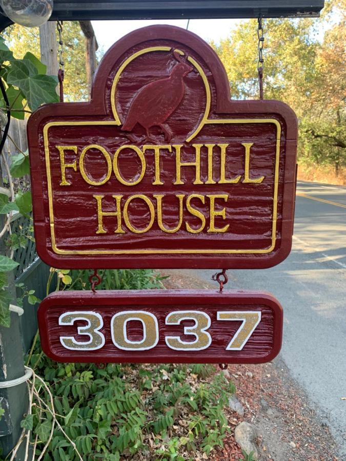 Bed and Breakfast Foothill House Calistoga Exterior foto